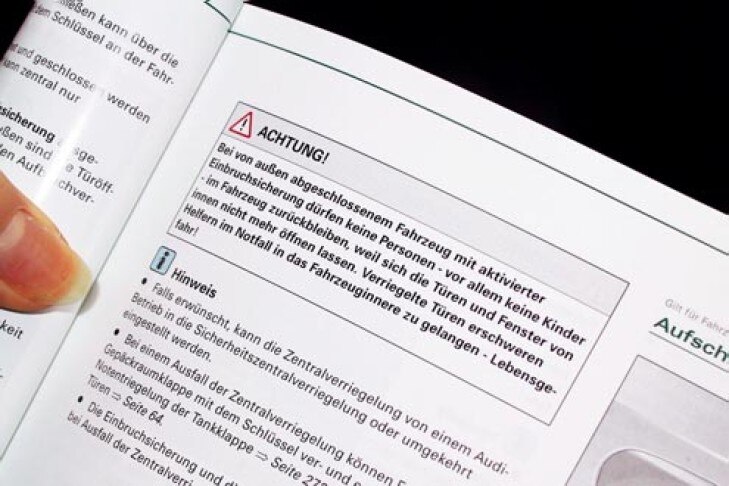 Bedienungsanleitung Auto