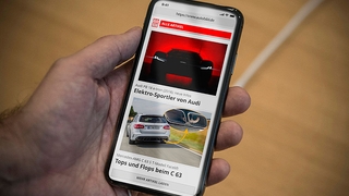 AUTO BILD DIGITAL auf dem Smartphone