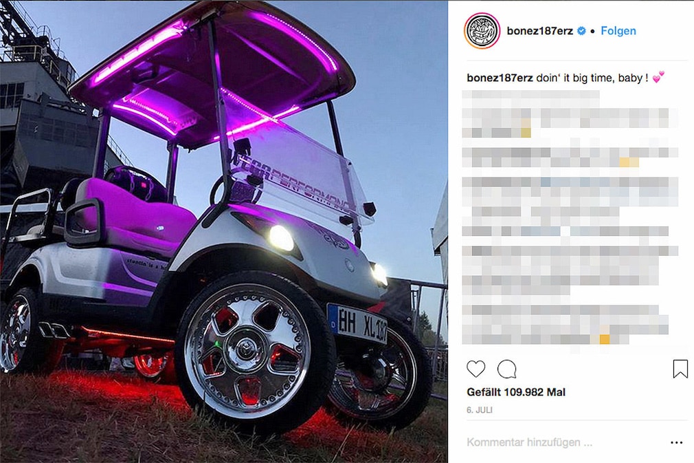 Autos der Rapper