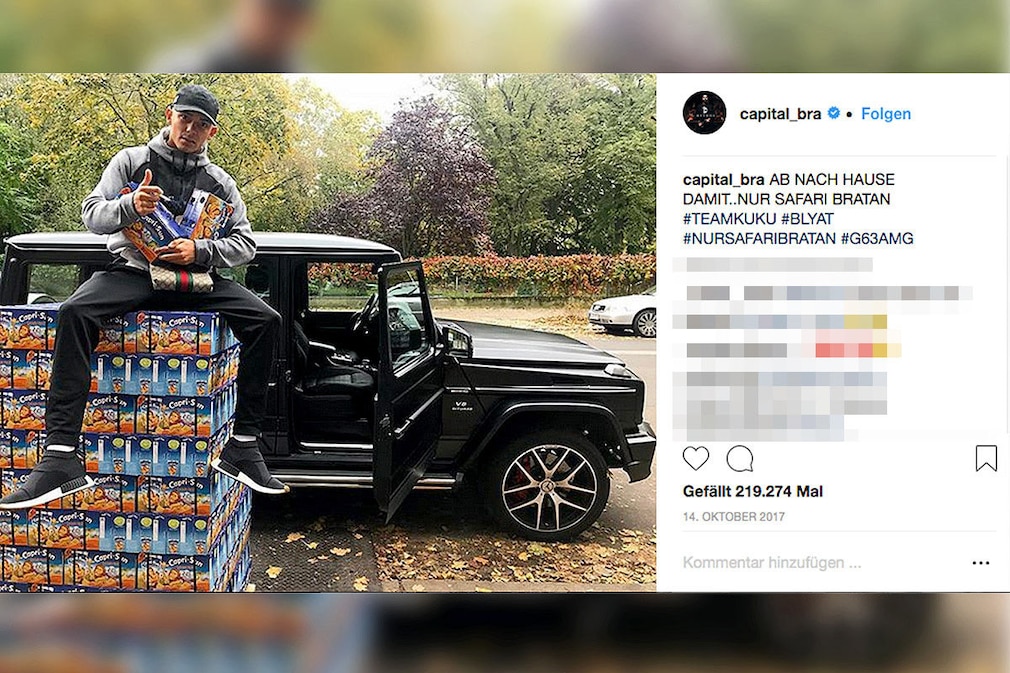 Autos der Rapper