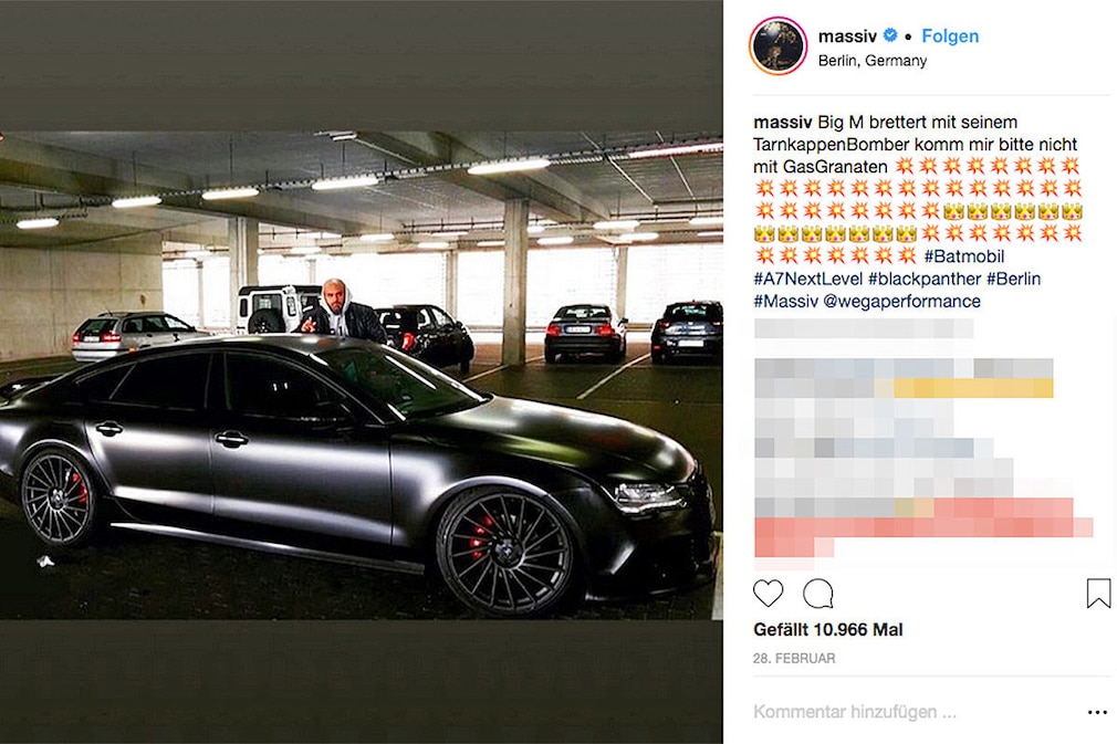 Autos der Rapper