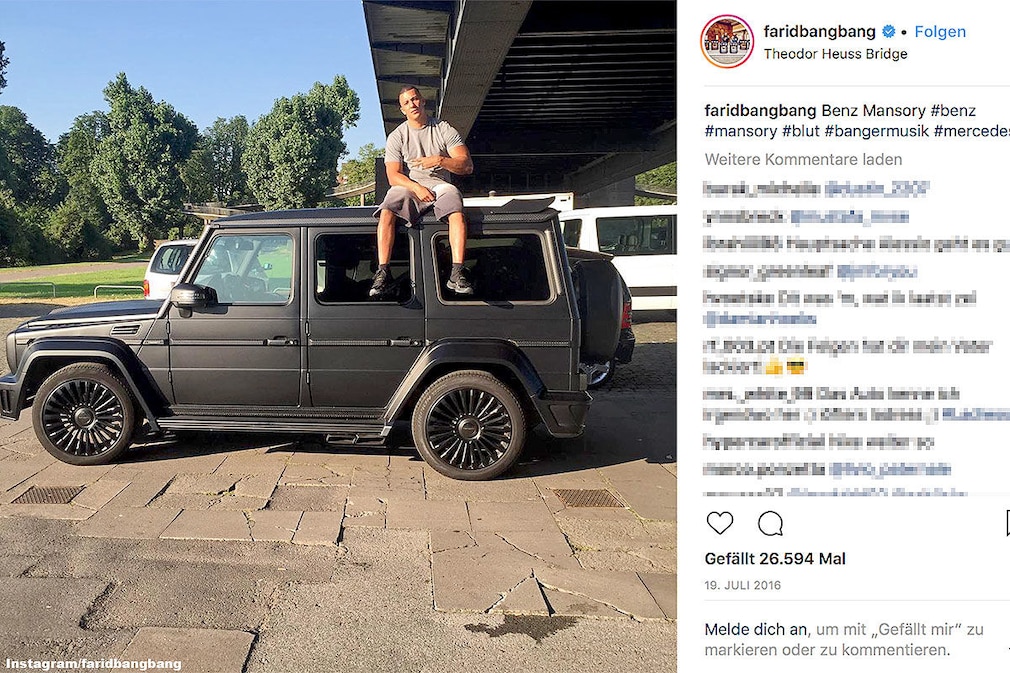 Hip Hop: Die Autos der Deutschrapper