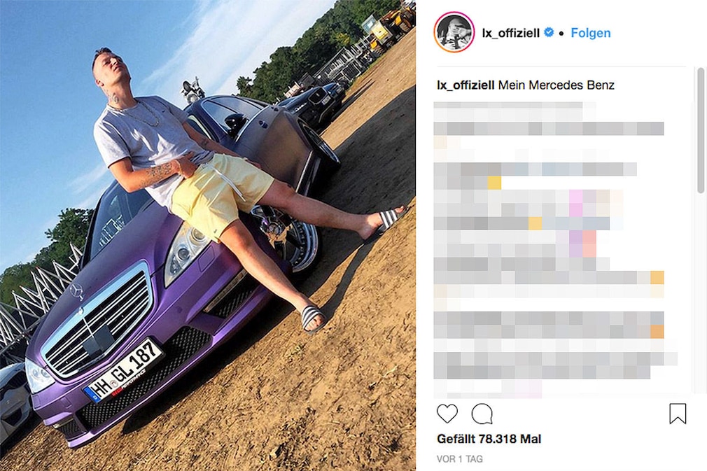 Autos der Rapper