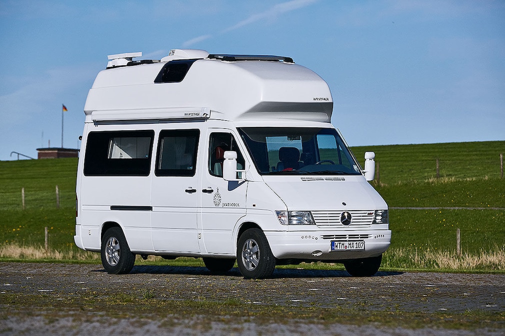 Wohnmobil-Test Mercedes Sprinter James Cook