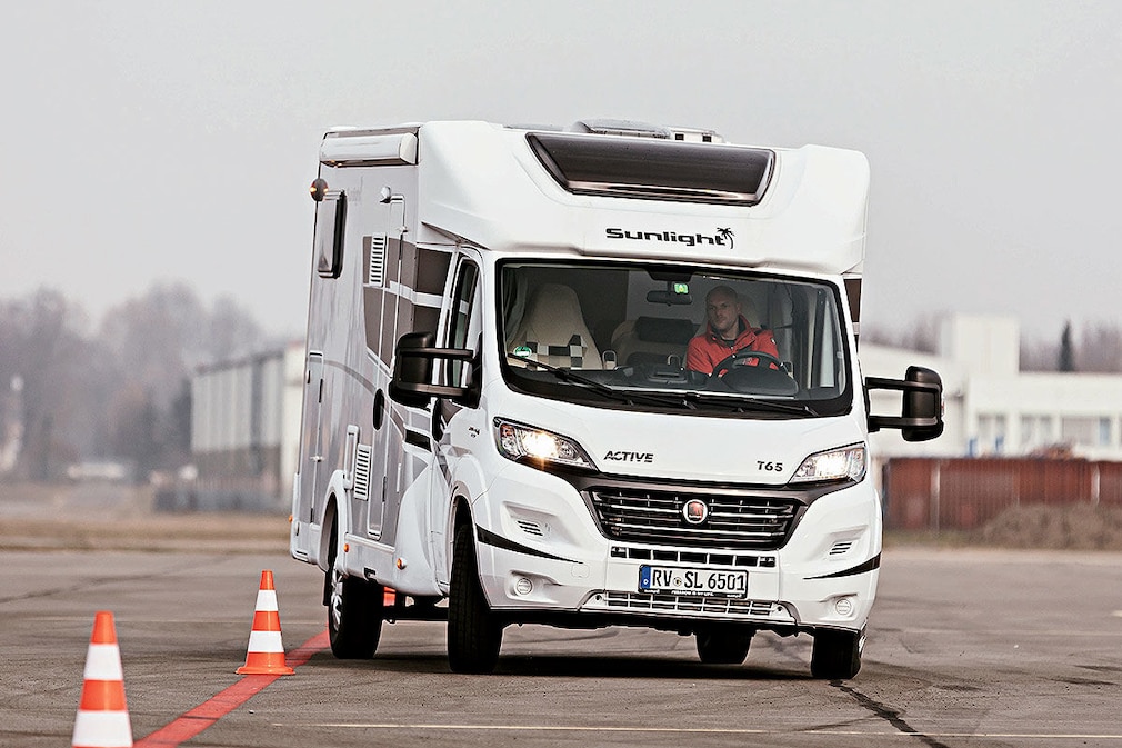 Wohnmobil-Test Forster, Roller Team, Sunlight