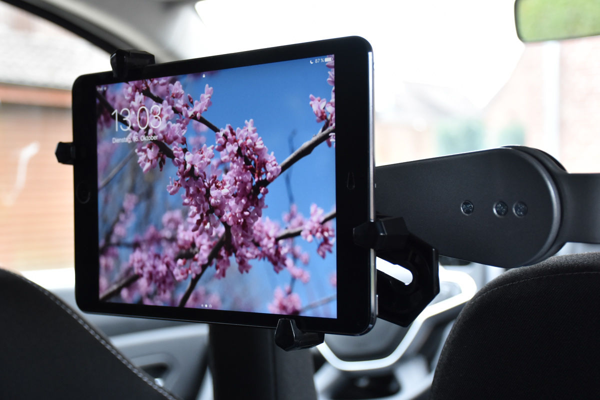 Kaufe Silikon-Haltenetz für Auto-Kopfstütze, Tablet-Halterung, passend für  7-12-Zoll-Tablet-Halterungen für Kinder auf dem Rücksitz im Auto