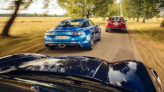 Alpine A110 Corvette Z06 Alfa Giulia