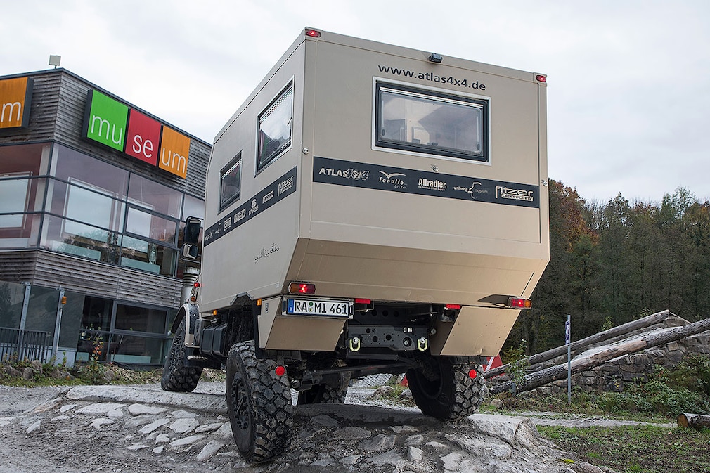 Unimog 435 Expeditionsfahrzeug von Atlas 4x4 U1300 L