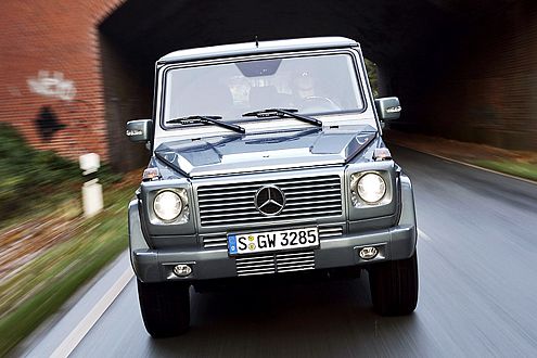 Auf dem Geländewagen-Olymp: das Mercedes-Benz G-Modell.