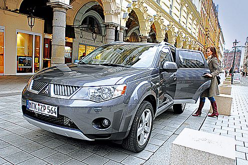 Der deutsche Diesel macht sich gut im japanischen SUV.