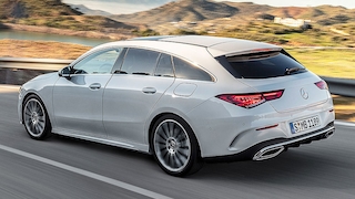 Mercedes CLA Shooting Brake Illustration