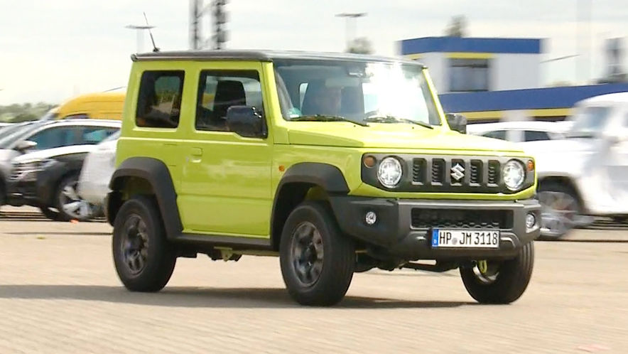 Erste Fahrt im Jimny