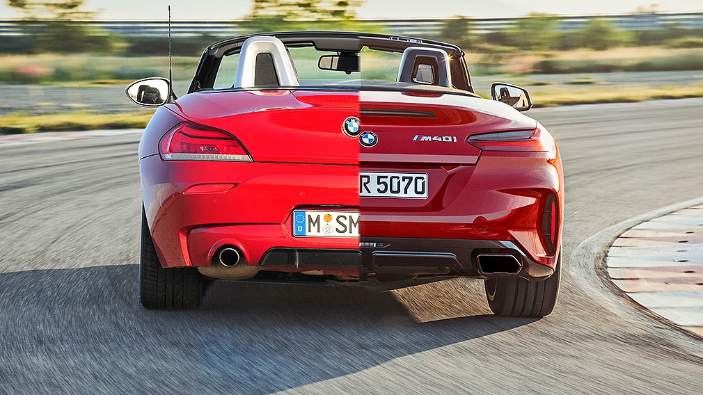BMW Z4 Alt gegen Neu Montage !! SPERRFRIST 23. August 2018 19:30 Uhr !! !! 16:9 !!