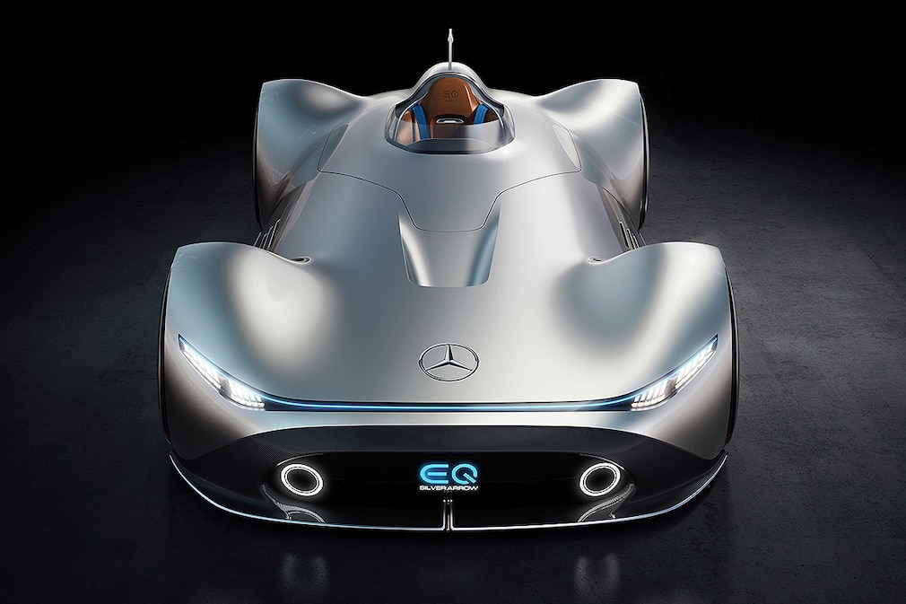 Mercedes Showcar EQ Silver Arrow !! SPERRFRIST 25. August 2018 04.00 Uhr !!