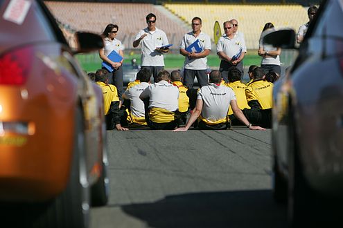 Hinhören ist Trumpf: Wer den Instruktoren folgt, hat's leichter.