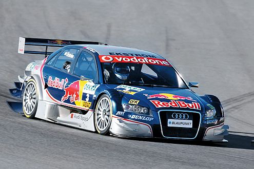 Der DTM-Audi 2007 ist die Weiterentwicklung des 2006er A4.