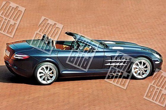 Erlkönig Mercedes SLR Cabrio