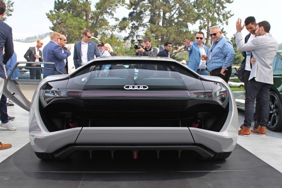 Audis E-Studie bereit für den Track