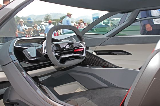 Audis E-Studie bereit für den Track