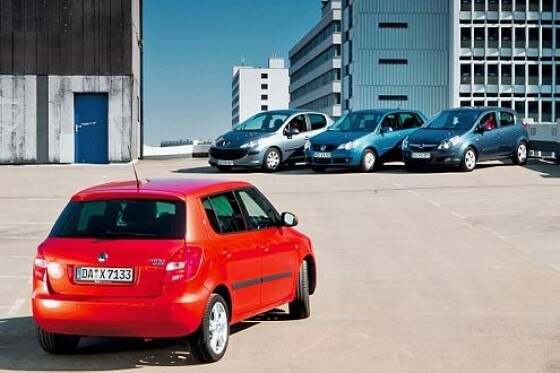 Test Corsa/207/Fabia/Polo