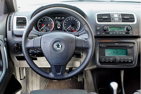 Sachliche Einrichtung im Fabia: Funktionalität und Qualität überzeugen.