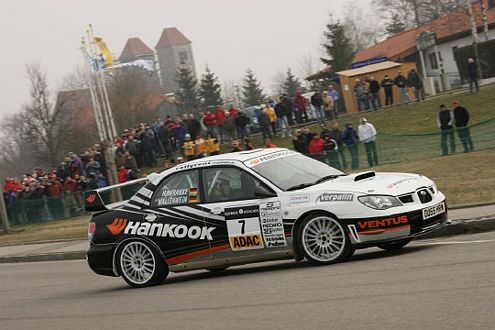 Mit dem Subaru Impreza WRX STI hat Ellen Lohr bei der Ostalb-Rallye schon mal geübt.