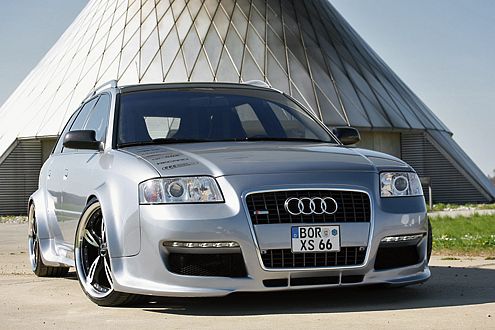 "Herr der vier Ringe": ein gern gesehener Spruch bei den Audi-Tunern.