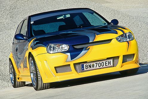 Ein Golf hat böse zu gucken! Egal ob 1er, 2er, 3er oder 4er.