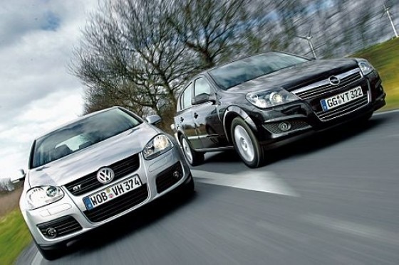 Test Opel Astra 1.6 Turbo/VW Golf GT 1.4 TSI