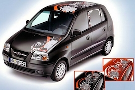 Sondermodell Hyundai Atos Flower