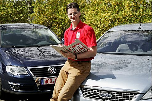 Redakteur Gerald Czajka ist vom neuen Mondeo überzeugt.