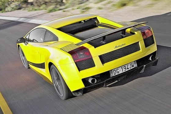 Test Lamborghini Gallardo Superleggera