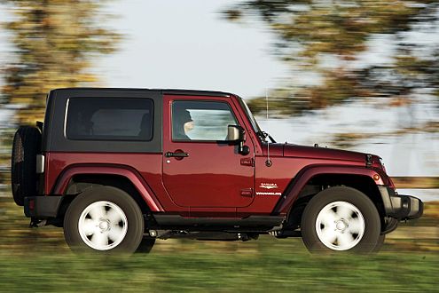 Der Wrangler-Diesel hat 2,8 Liter Hubraum, vier Zylinder und 177 PS.