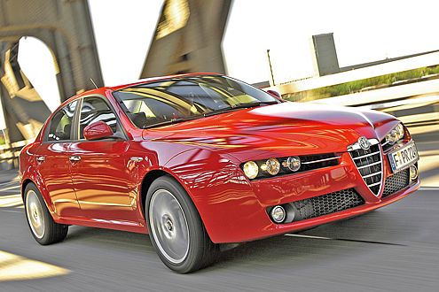 Durstiger Italiener: Der Alfa 159 hat mit 7,5 Litern den höchsten Verbrauch.