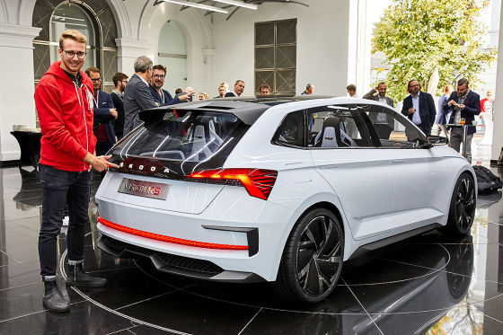 Skodas Paris-Studie Vision RS