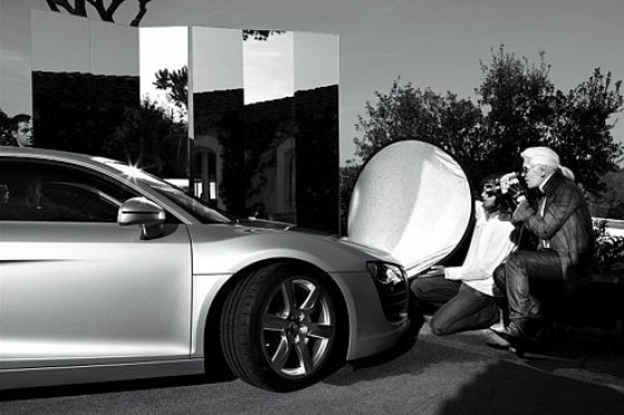 Lagerfeld fotografiert Audi R8