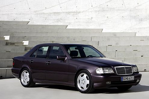 Zusammen mit Mercedes entwickelt und gebaut: der C 36 AMG von 1993.