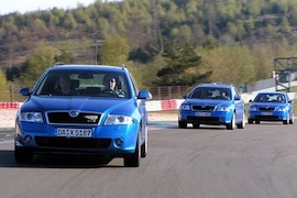 Fahrtraining im Skoda Octavia RS