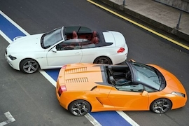 Test M6 Cabrio/Gallardo Spyder