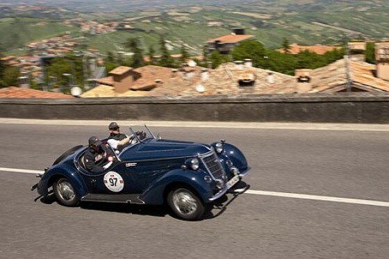 Audi bei der Mille Miglia 2007