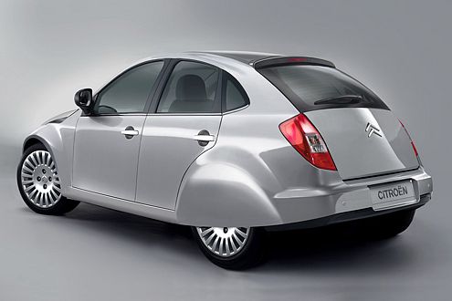 Modernes Enten-Heck: So könnte der Retro-2CV kommen.