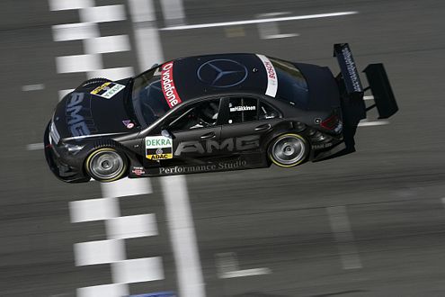 Im Qualifying noch Schnellster, fuhr Häkkinen nach Kampf mit Rocky nur noch hinterher. Endergebnis: Rang 17.