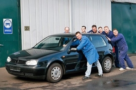 Umgebauter Golf IV