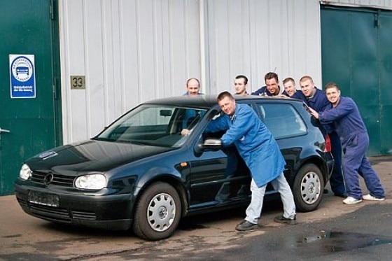 Umgebauter Golf IV