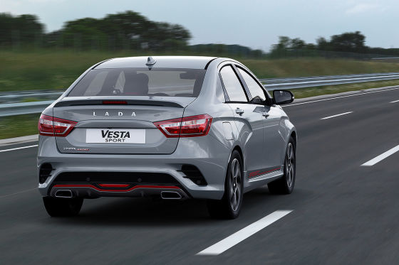 Lada legt den Vesta tiefer!