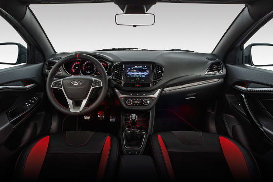 Lada legt den Vesta tiefer!