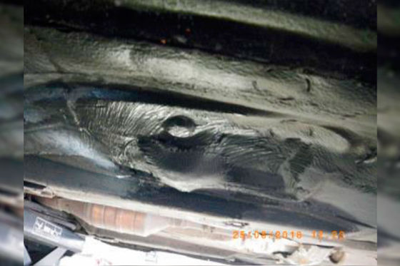 Tuner-Golf schockiert Polizisten