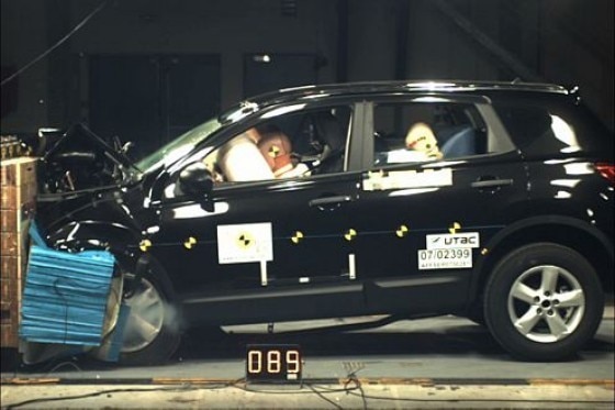 EuroNCAP-Crashtest Nissan Qashqai