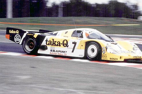 Mit dem Joest-Porsche 962 lagen Ludwig und Barilla schon weit vorn. Doch dann streikte die Ölpumpe.