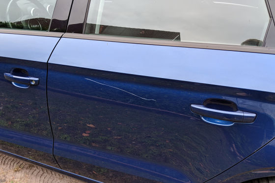 Wer zahlt den Kratzer?